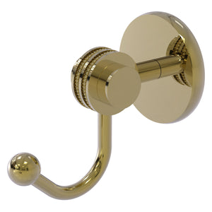 Allied Brass Satellite Orbit Two Collection Robe Hook with Dotted Accents