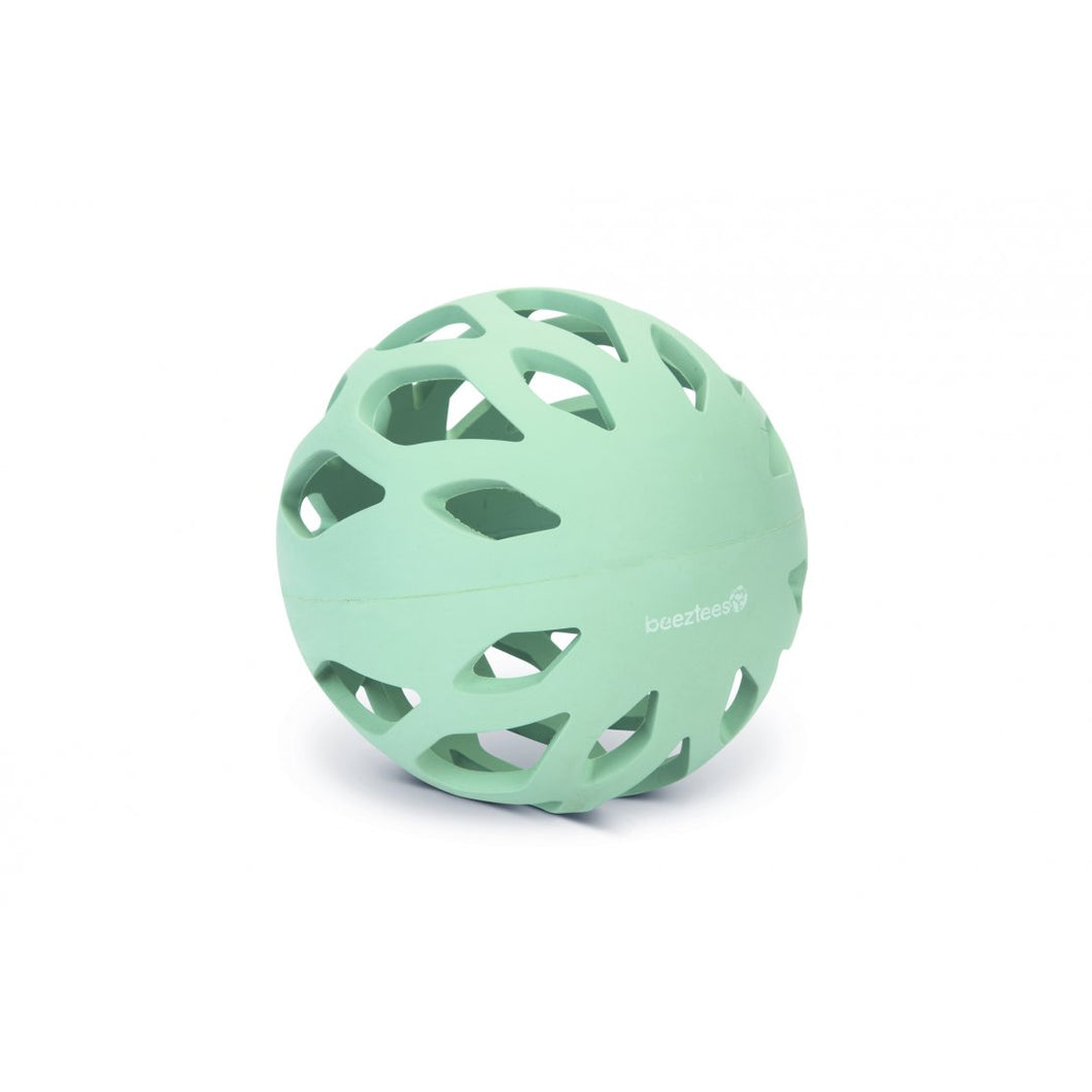 Beeztees Puppy Rubber Play Ball (Green) (2.4 inches)