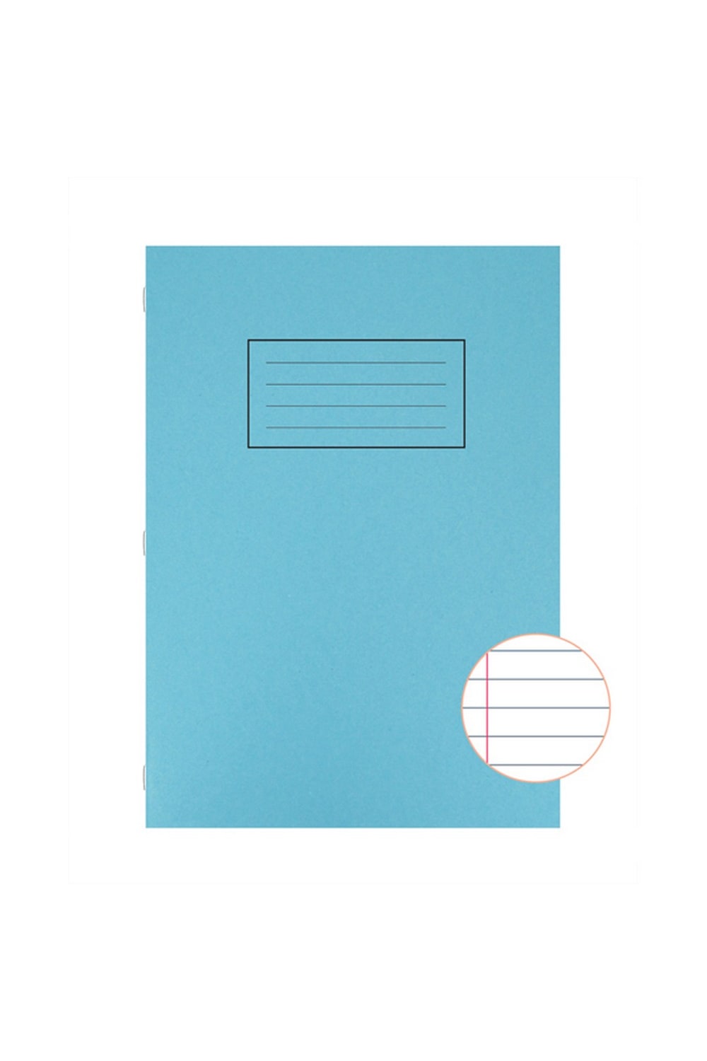 Silvine A4 Lined Exercise Books (Pack of 10) (Blue) (One Size)