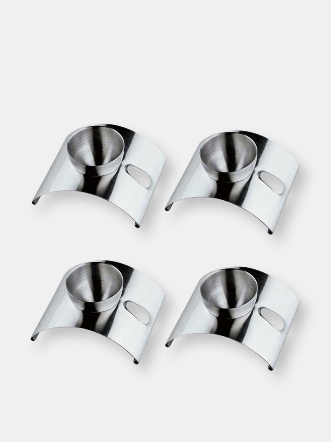 BergHOFF Moon Stainless Steel Egg Cup, Set of 4