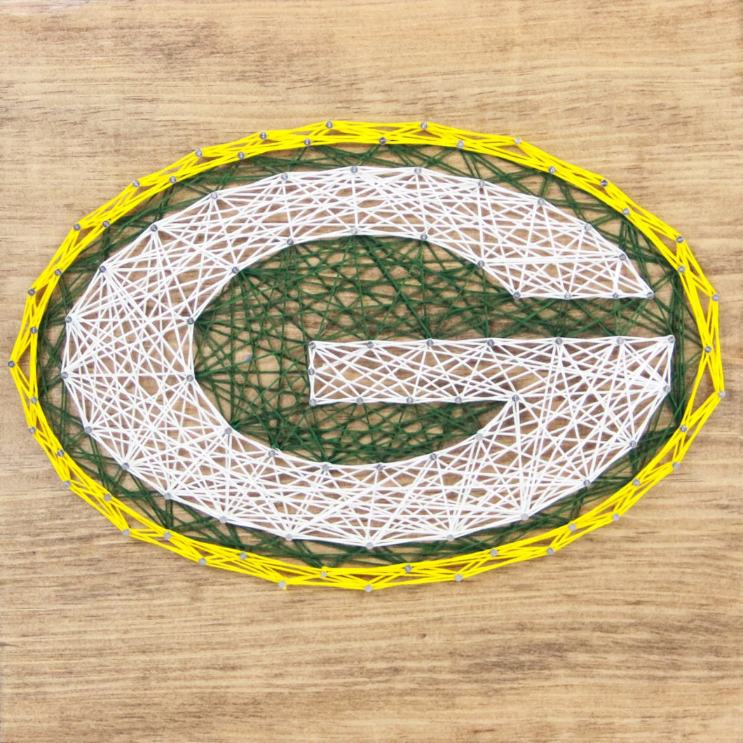 NFL Green Bay Packers String Art Kit