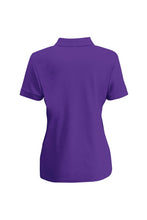 Load image into Gallery viewer, Fruit Of The Loom Womens Lady-Fit 65/35 Short Sleeve Polo Shirt (Purple)