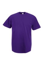 Load image into Gallery viewer, Fruit Of The Loom Mens Valueweight Short Sleeve T-Shirt (Purple)