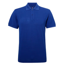 Load image into Gallery viewer, Asquith &amp; Fox Mens Short Sleeve Performance Blend Polo Shirt (Sapphire)
