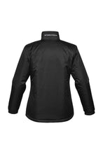 Load image into Gallery viewer, Stormtech Ladies/Womens Axis Water Resistant Jacket (Black/Sundance)
