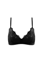 Load image into Gallery viewer, Born In Ukraine Image Bralette - New Black