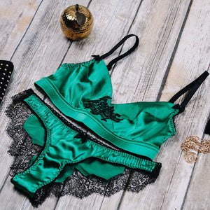 Leo Band Emerald Bra