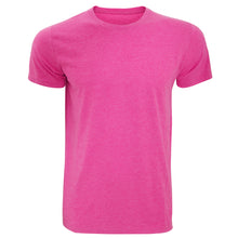 Load image into Gallery viewer, Russell Mens Slim Fit Short Sleeve T-Shirt (Pink Marl)