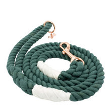 Load image into Gallery viewer, Rope Leash - Emerald