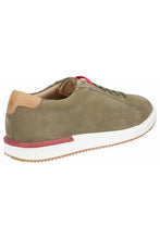 Load image into Gallery viewer, Mens Heath BouncePLUS Lace Up Suede Shoe - Olive