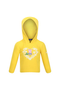 Childrens/Kids Peppa Pig Floral Hoodie