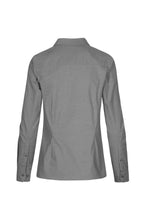 Load image into Gallery viewer, Russell Collection Ladies/Womens Long Sleeve Easy Care Oxford Shirt (Silver)