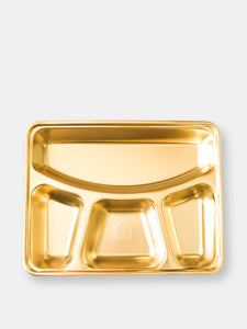 Gold Food Tray
