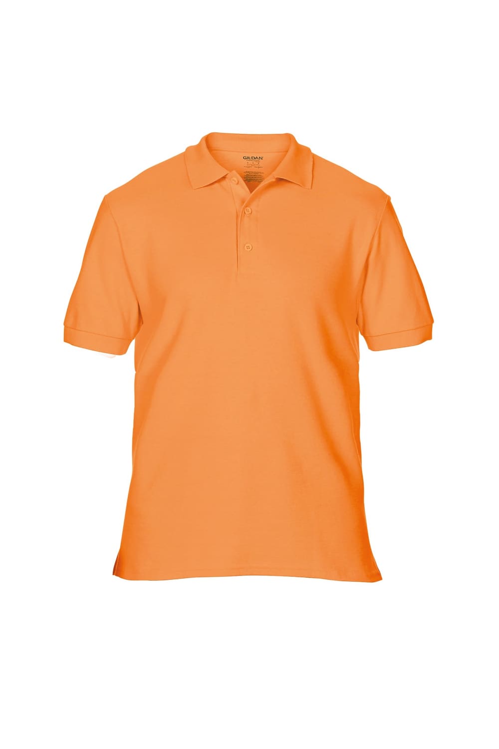 Gildan Mens Premium Cotton Sport Double Pique Polo Shirt (Tangerine)