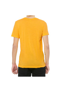 Bella + Canvas Adults Unisex Tri-Blend T-Shirt (Yellow Gold Triblend)