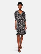 Load image into Gallery viewer, Perfect Wrap Ruffle Hem In Ditsy Floral Etherea