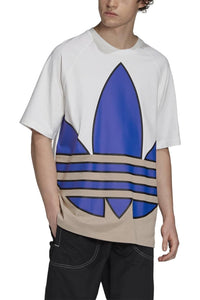 Adidas Mens BG T-Shirt (White/Royal Blue)