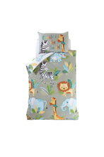 Load image into Gallery viewer, Rumble In The Jungle Duvet Set - UK - Single