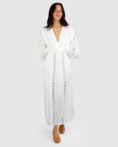 Hideaway Maxi Dress - White