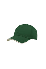 Load image into Gallery viewer, Zoom Piping Sandwich Sports 6 Panel Contrast Baseball Cap (Green)