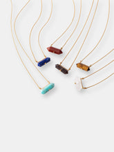 Load image into Gallery viewer, Amazonite Horizon Necklace - Yellow Gold