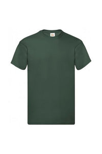 Fruit Of The Loom Mens Original Short Sleeve T-Shirt (Bottle Green)