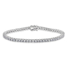 Load image into Gallery viewer, Classic 3mm Round Cut Tennis Bracelet
