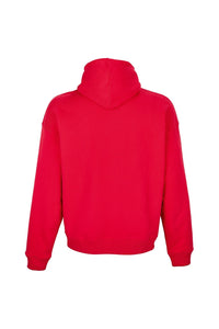 Unisex Adult Connor Organic Oversized Hoodie - Bright Red