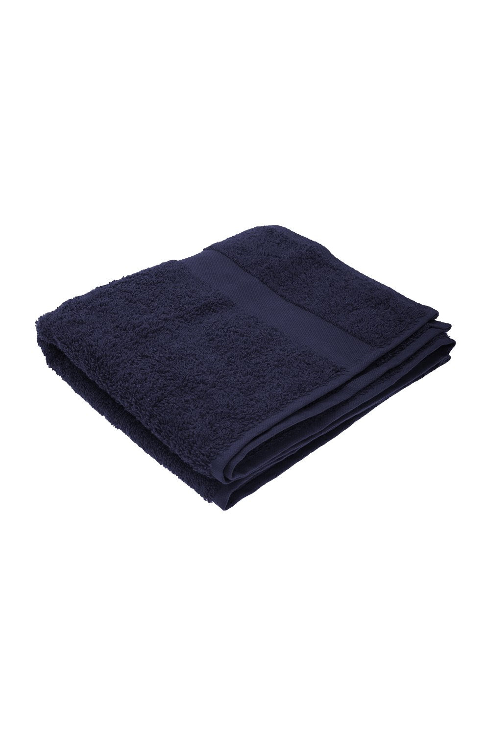 Jassz Premium Heavyweight Plain Towel 20 x 40 inches (Navy Blue) (One Size)
