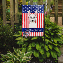 Load image into Gallery viewer, American Flag And Westie Garden Flag 2-Sided 2-Ply