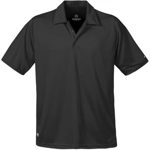 Stormtech Mens Short Sleeve Sports Performance Polo Shirt (Black)