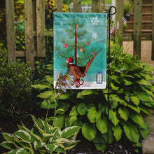 Load image into Gallery viewer, 11 x 15 1/2 in. Polyester Ring-necked Common Pheasant Christmas Garden Flag 2-Sided 2-Ply