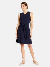 Load image into Gallery viewer, Astor Wrap Dress - Navy