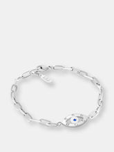 Load image into Gallery viewer, Evil Eye Delicate Chain Bracelet