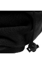 Load image into Gallery viewer, Womens/Ladies Multipurpose Fleece Neckwarmer Snood / Hat - Black