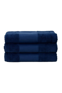A&R Towels Print-Me Hand Towel (French Navy) (One Size)