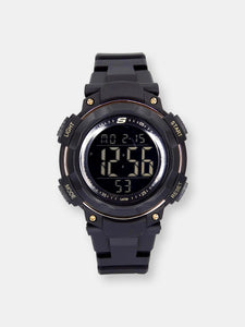 Skechers Watch SR1019 Ruhland Sport Digital Display, 24 Hour Time, Back Light, Stopwatch, Alarm Black