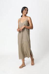 Easy Slip Dress - Linen