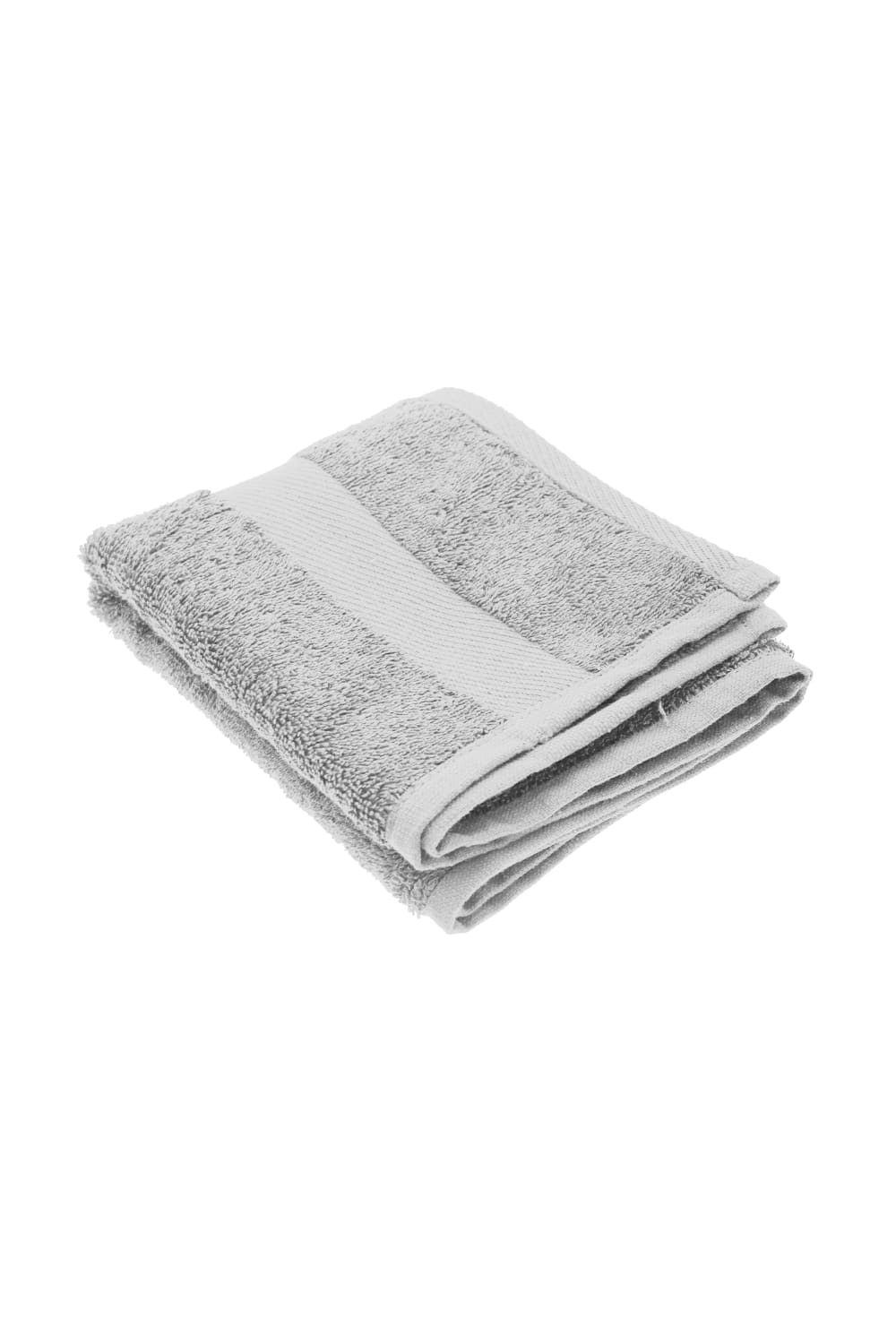 Jassz Premium Heavyweight Plain Guest Hand Towel 16 x 24 inches (Pack of 2) (White) (One Size)