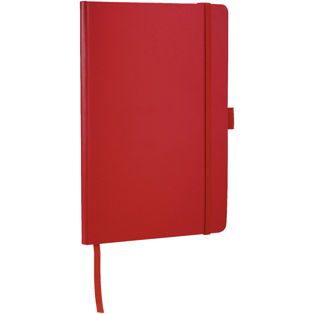 Flex Back Cover Office Notebook - Red