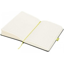 Load image into Gallery viewer, Journalbooks A5 Lasercut Notebook (Solid Black/Lime) (One Size)