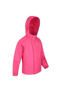 Childrens/Kids Pakka Waterproof Jacket - Bright Pink