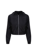 Load image into Gallery viewer, Just Cool Womens Girlie Cropped Windshield Jacket