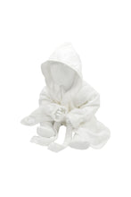 Load image into Gallery viewer, A&amp;R Towels Baby/Toddler Babiezz Hooded Bathrobe (White) (12/24 Months)