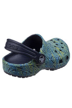 Load image into Gallery viewer, Crocs Childrens/Kids Classic Graphic Clogs (Navy)