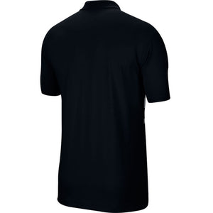 Nike Mens Vapour Striped Polo Shirt (Dark Smoke Grey/Black)