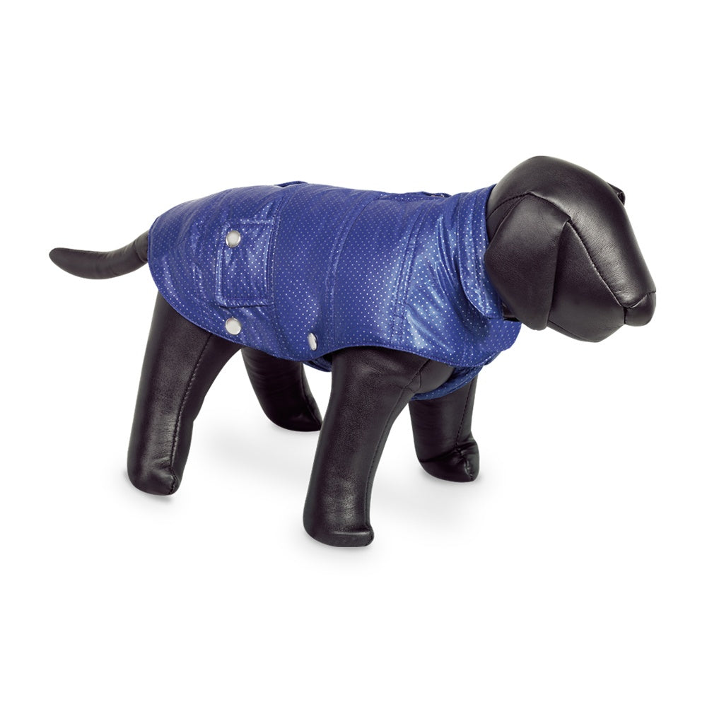Nobby Danika Dog Coat (Blue) (10in)