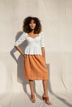 Load image into Gallery viewer, Beth Skirt / Terracotta Linen