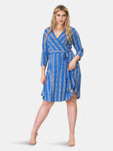 Load image into Gallery viewer, Perfect Wrap Dress (Curve)