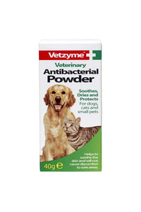 Vetzyme Antibacterial Powder For Cats and Dogs (May Vary) (1.4oz)